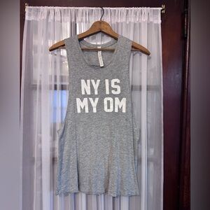 ALO Yoga NY IS MY OM Tank
